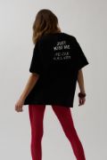 Sırt Baskılı Oversize T-Shirt resmi